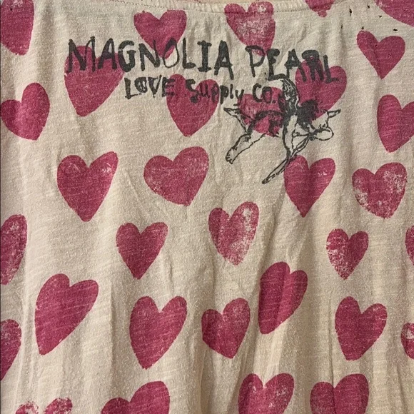 Magnolia Pearl heart tee OSFM - Picture 5 of 7